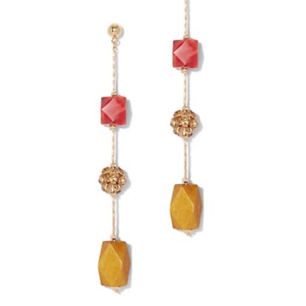Brand New! Mixed Stone Drop Earrings